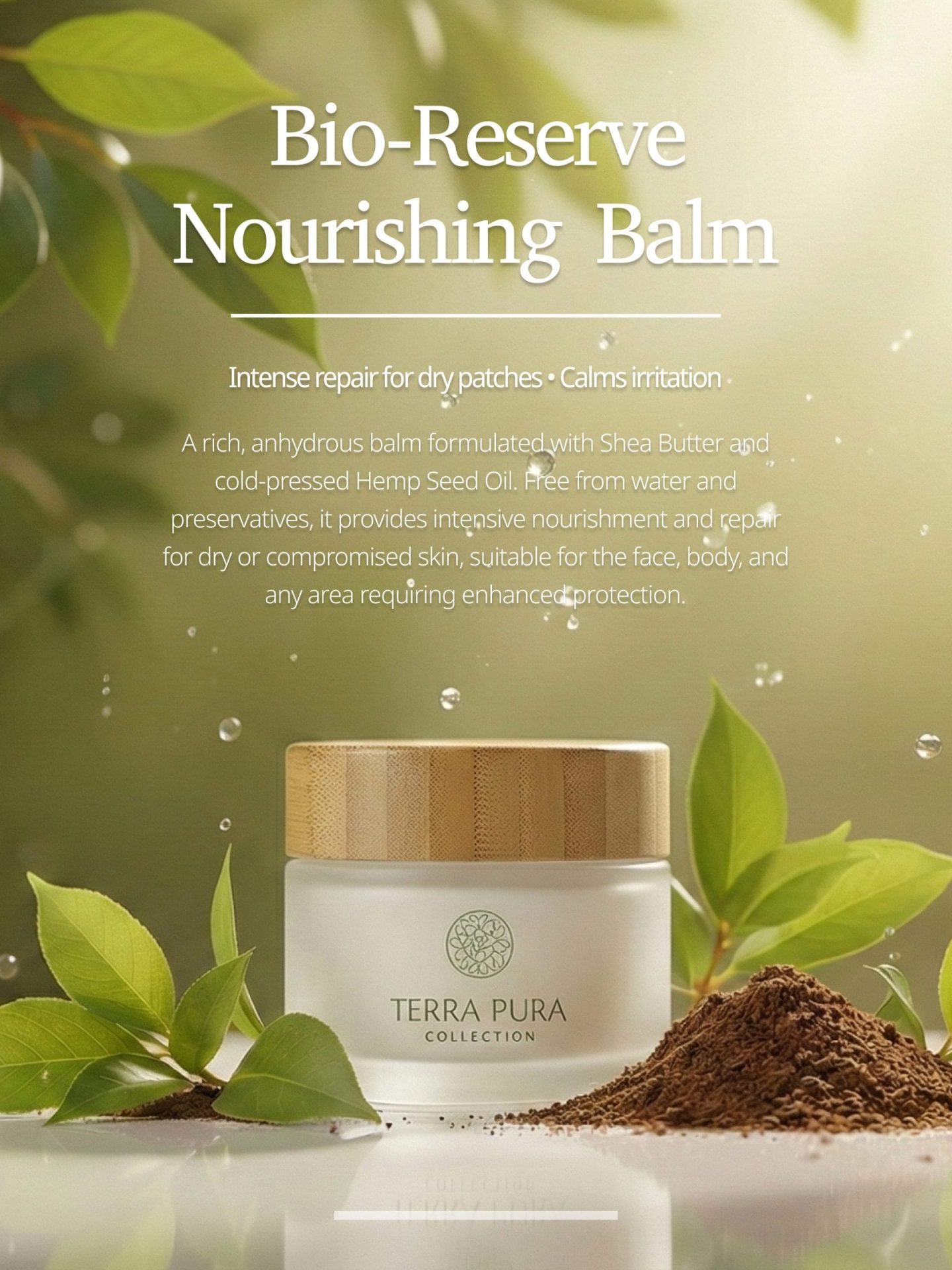 Terra Pura Collection-Bio-Reserve Nourishing Balm